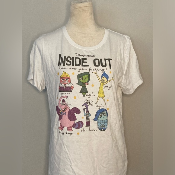 Disney Tops - Disney Pixar Inside Out How Are You Feeling Tee